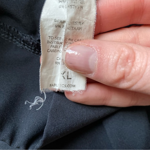 Fabletics Gray And Black Athletic Jogger Sweatpants Women’s Size XL - Picture 4 of 6